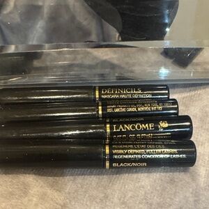 Lancome Definicils Mascara - Black lot of 4 travel size